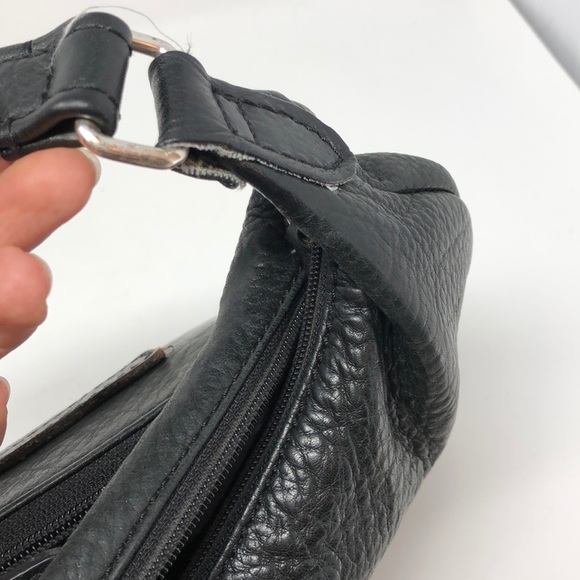 Fossil Black Leather Shoulder Bag - Picture 8 of 8